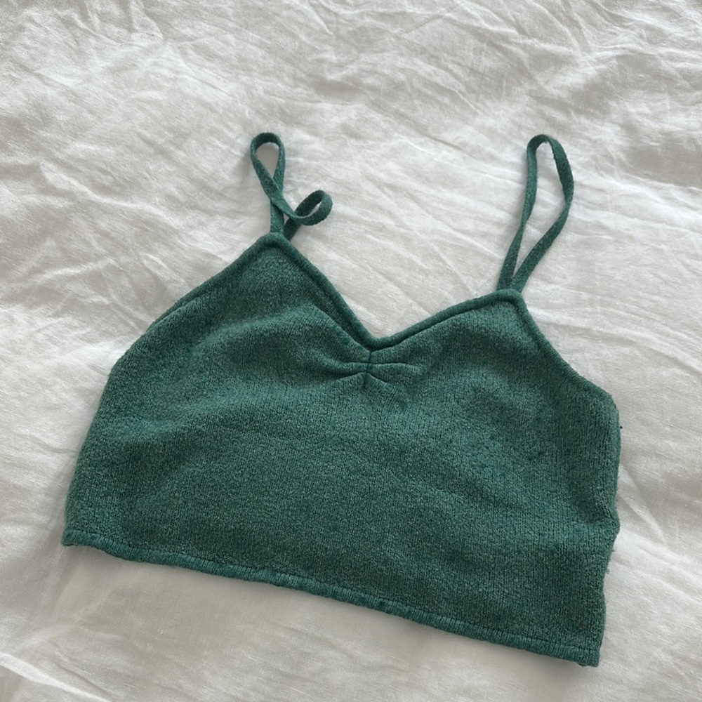 Madewell Green Tank Top